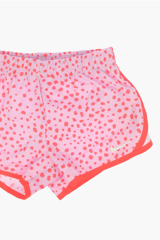 Drawstring Waist Polka Dots Shorts