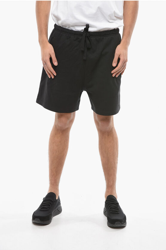 Shop Adidas Originals Drawstring Waist Sweat Shorts With 3 Pockets