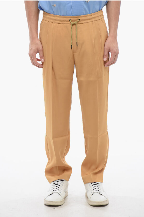 Viktor & Rolf Drawstringed Waist Chinos Pants