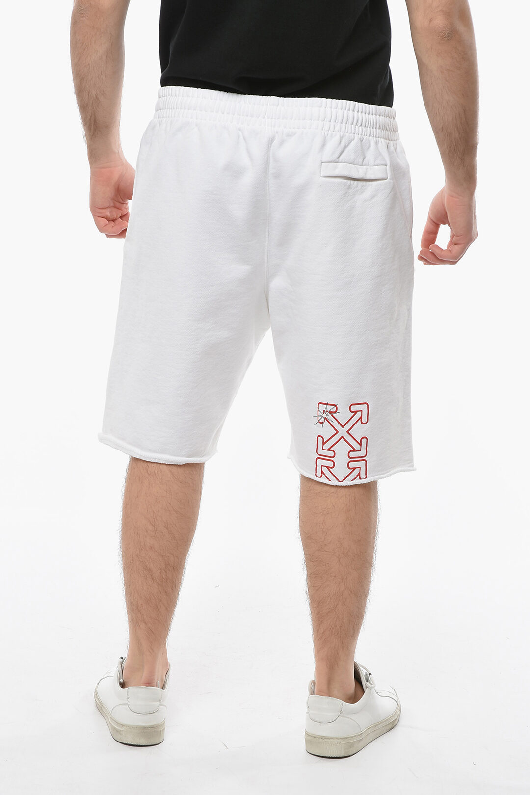 Off-White Contrasting Logos Track outlet Shorts