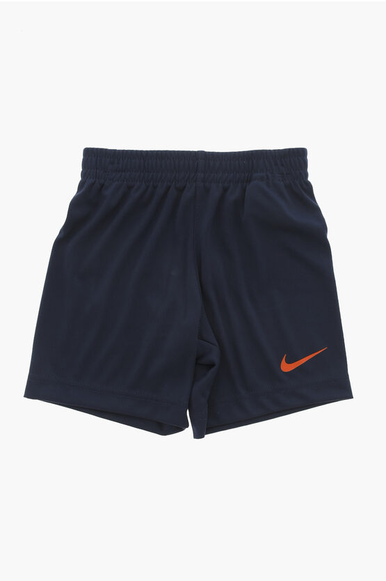 Dri-Fit T-Shirt and Shorts Set with Printed Logo