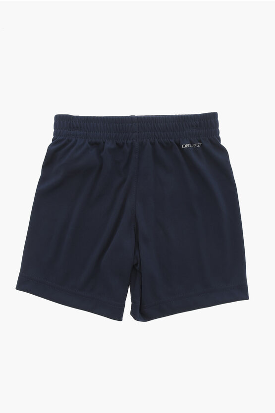 Dri-Fit T-Shirt and Shorts Set with Printed Logo