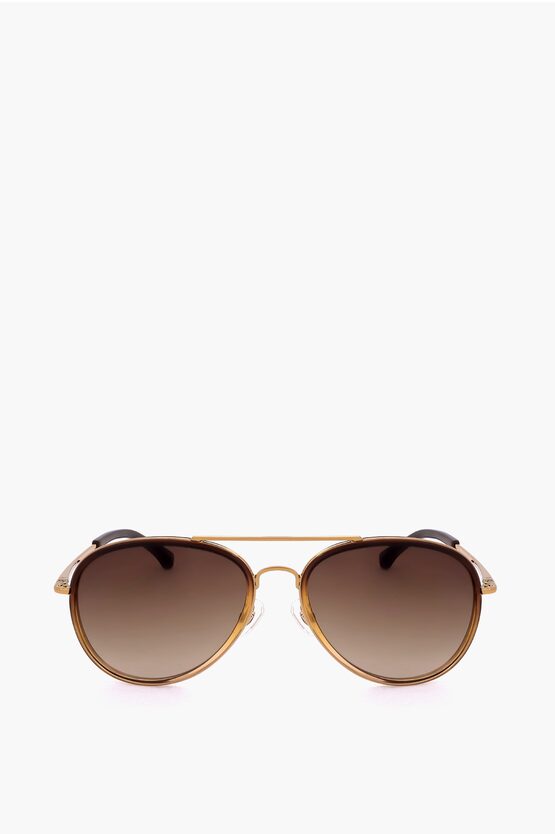 Linda Farrow Dries Van Noten Aviator Sunglasses With Gradient Lenses