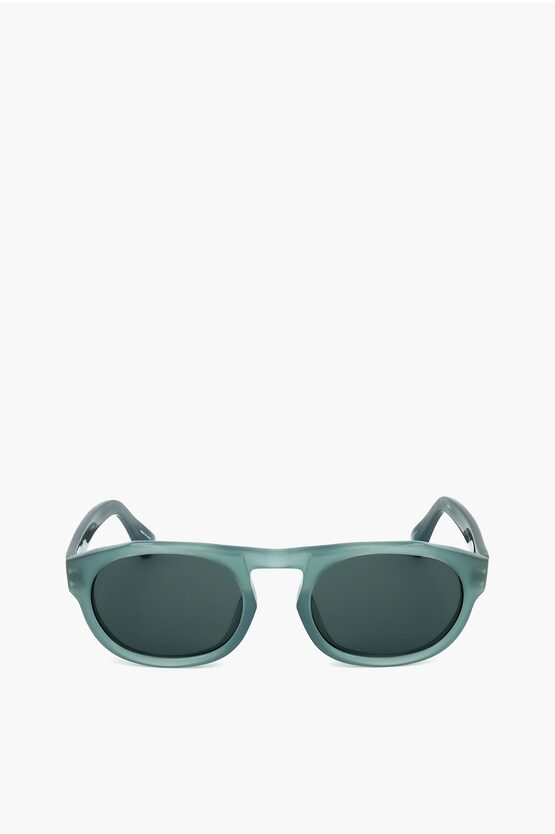 Linda Farrow Dries Van Noten Pantos Sunglasses With Matte Frame