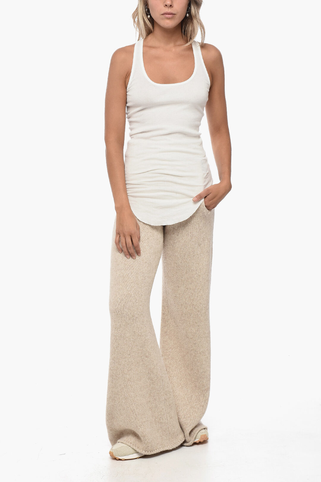 Rick Owens DRKSHDW Asymmetric Tank Top women - Glamood Outlet Rick Owens DRKSHDW Asymmetric Tank Top women - Glamood Outlet