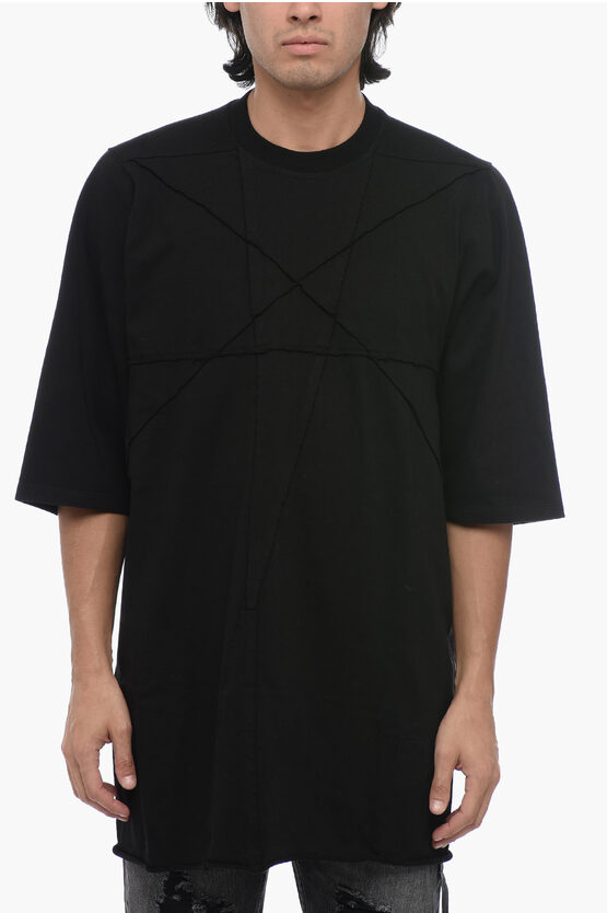 Shop Rick Owens Drkshdw Cotton Jumbo Oversized T-shirt