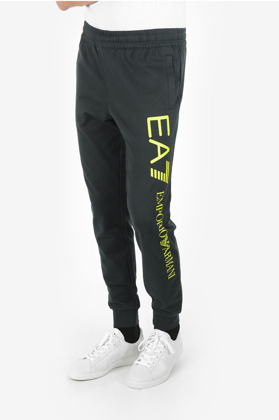 EA7 EMPORIO ARMANI ジョガーパンツ 7M000242 AF10377 Armani EA7 EMPORIO Jogger Pants with Side Logo-Print men