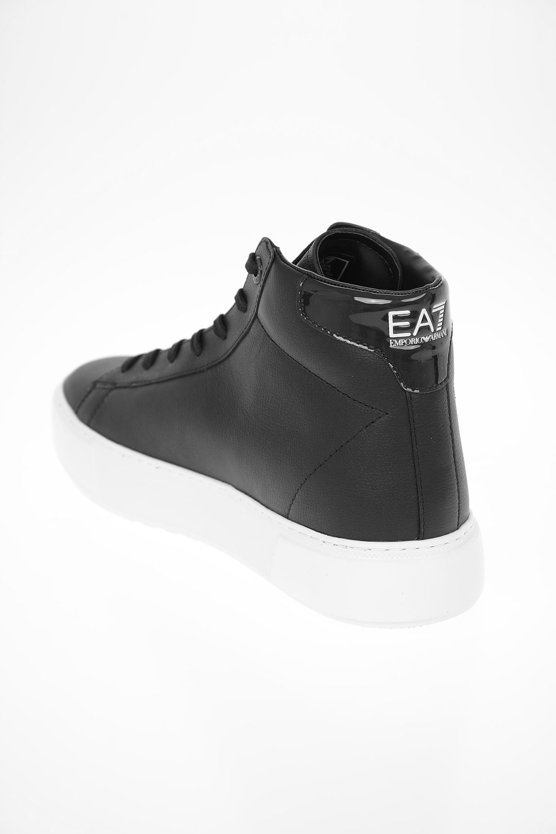 Armani EMPORIO Leather High Top Sneakers men -