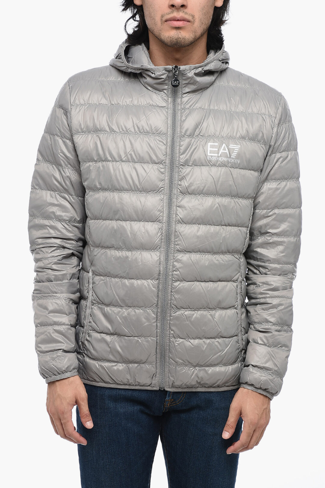 Armani grey jacket best sale