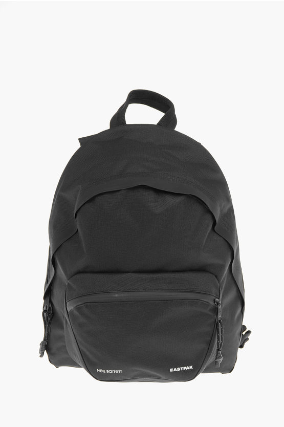 Neil Barrett Eastpack Fabric Tech Padded Backpack In Black