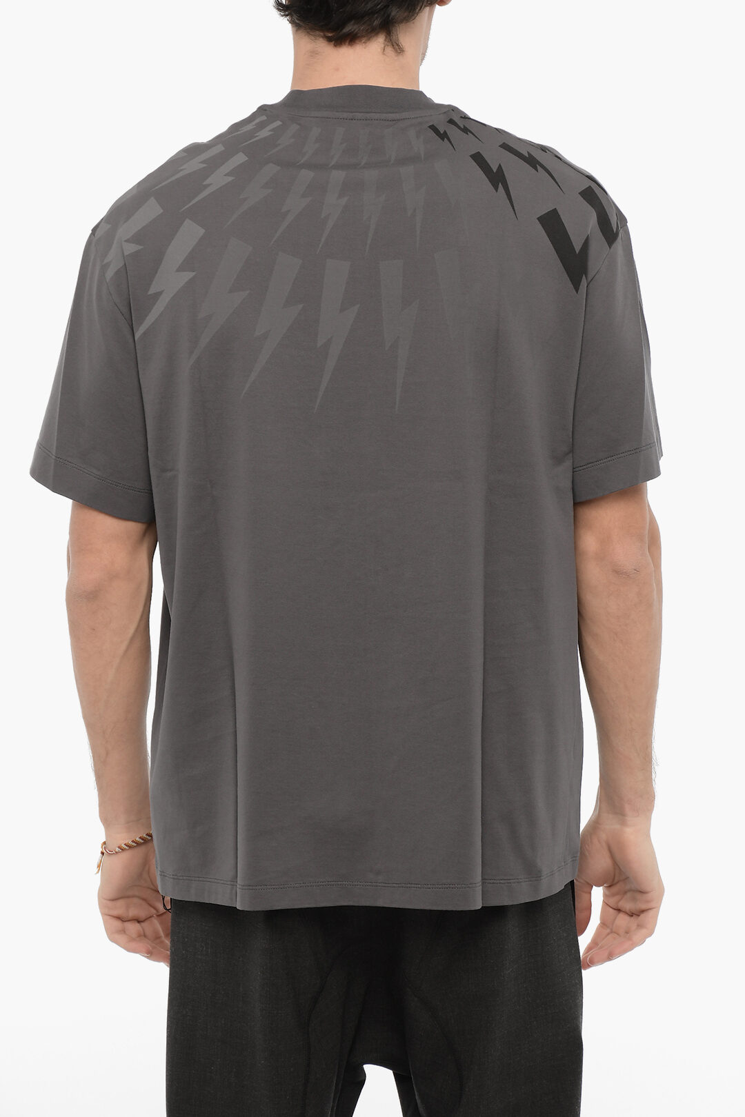 NEIL BARRETT クラフィックフリントTシャツ BJT623SM577S 607 11851908-7934631818140444.jpg