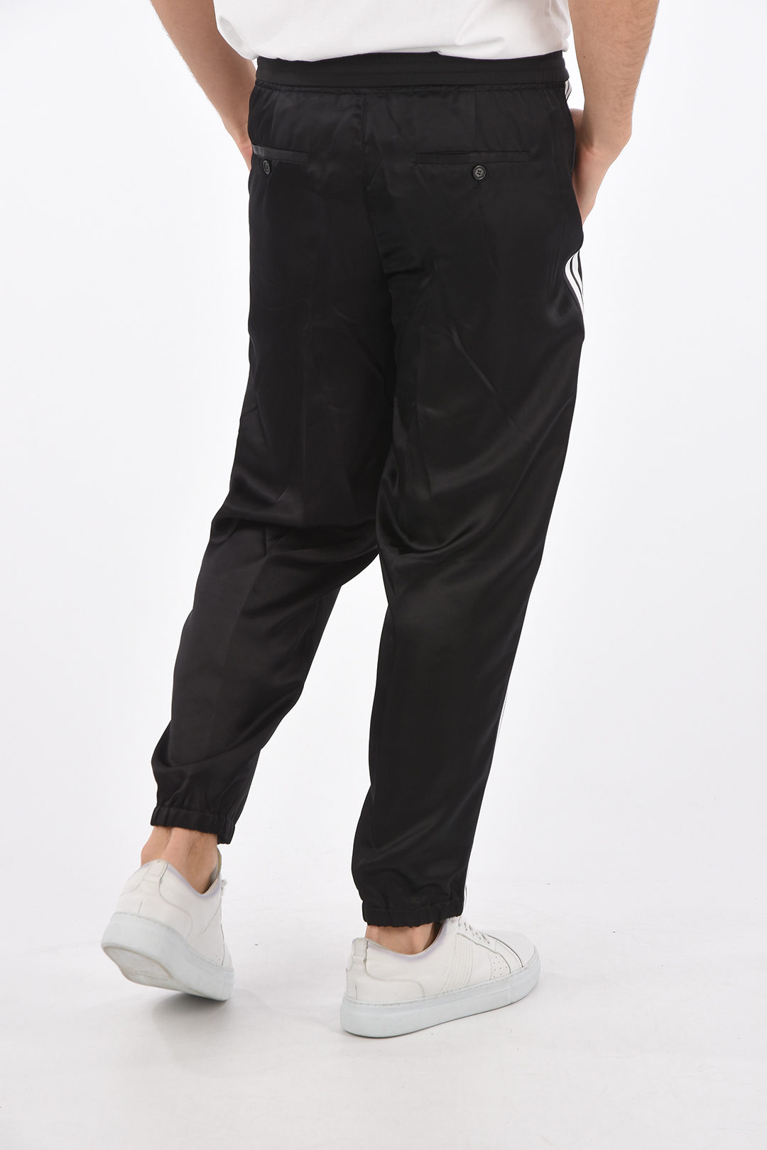 Neil Barrett easy fit piping pants men - Glamood Outlet