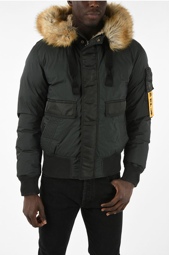 Diesel eco Fur W-BURKE Puffer Jacket men - Glamood Outlet