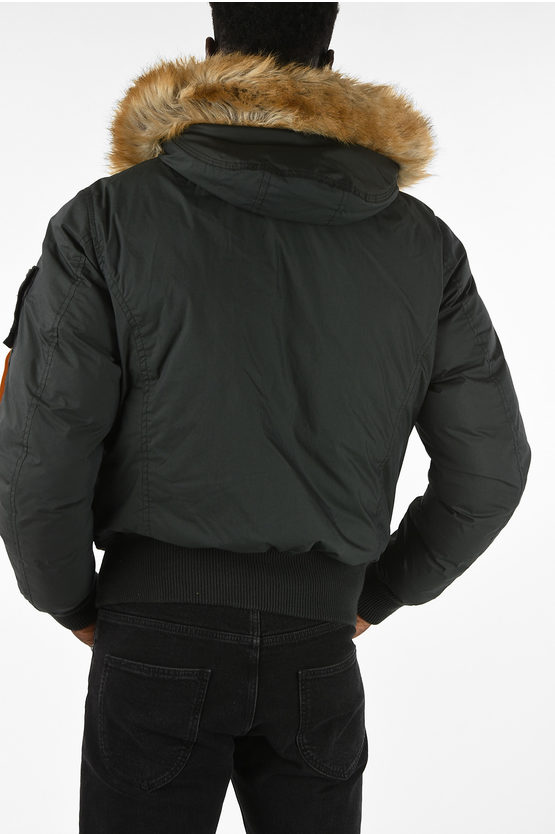 Diesel eco Fur W-BURKE Puffer Jacket men - Glamood Outlet