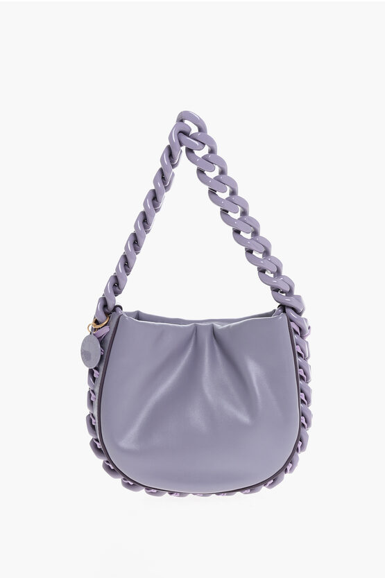 Stella Mccartney Eco-leather Puffy Shoulder Bag With Chain