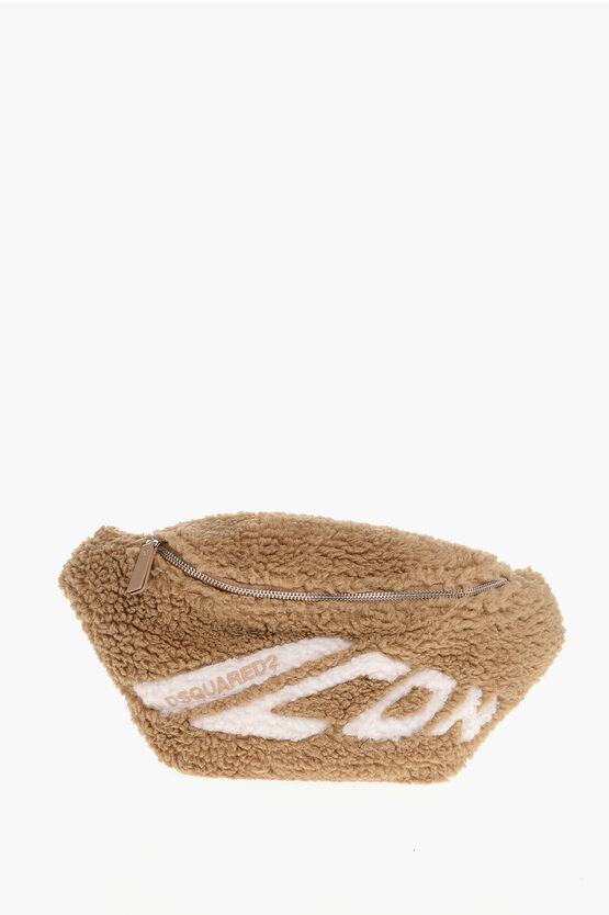 Dsquared2 Eco-shearling Icon Pouch