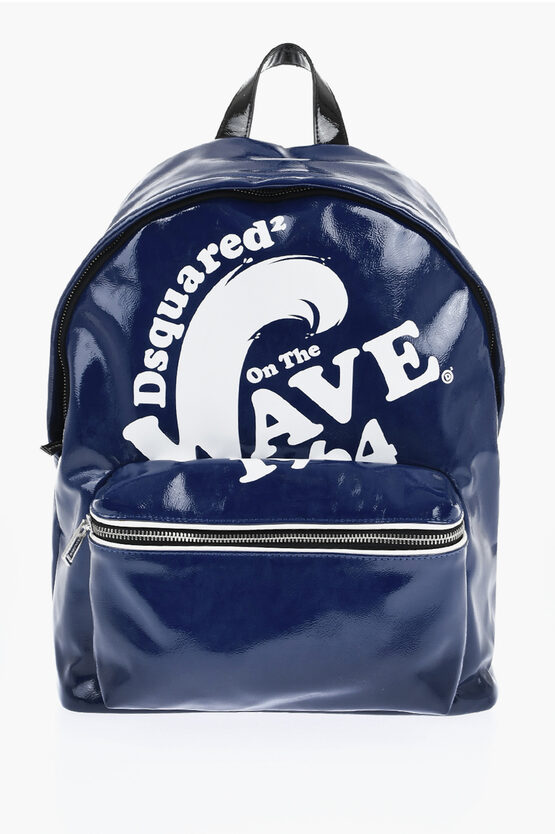 Eco-Varnish Backpack WAVE with Print