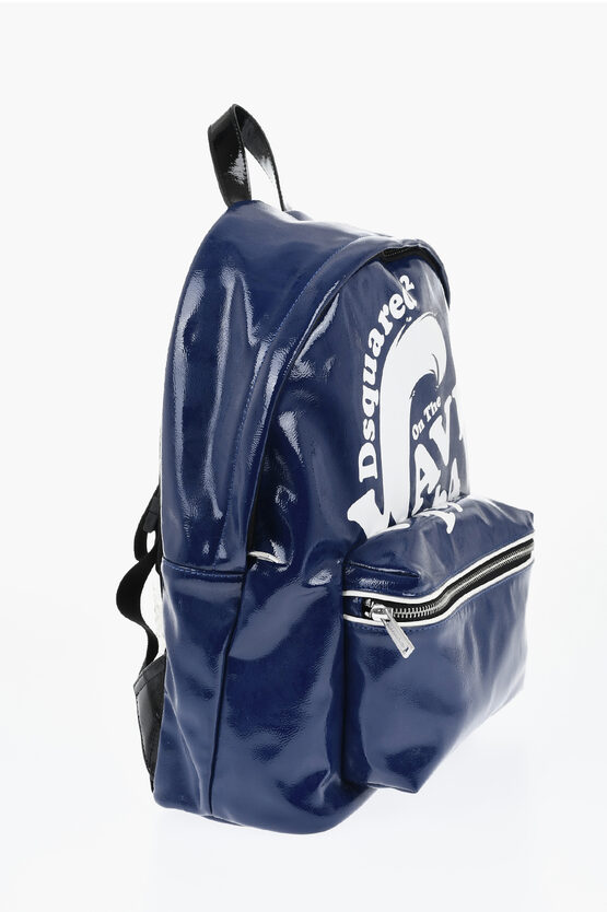 Eco-Varnish Backpack WAVE with Print