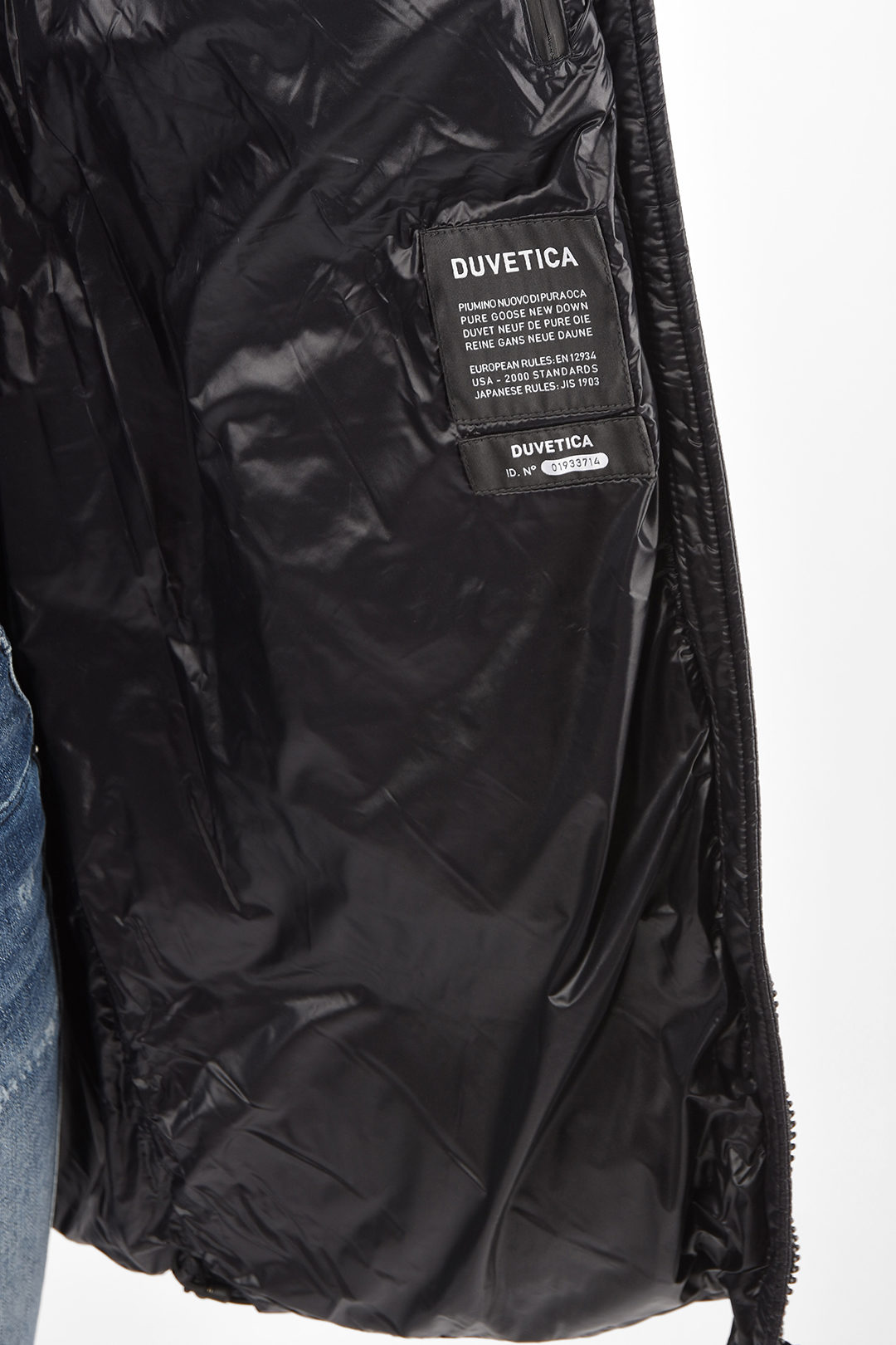 Duvetica Elastic Waist Band ALKRES Long-Line Down Jacket