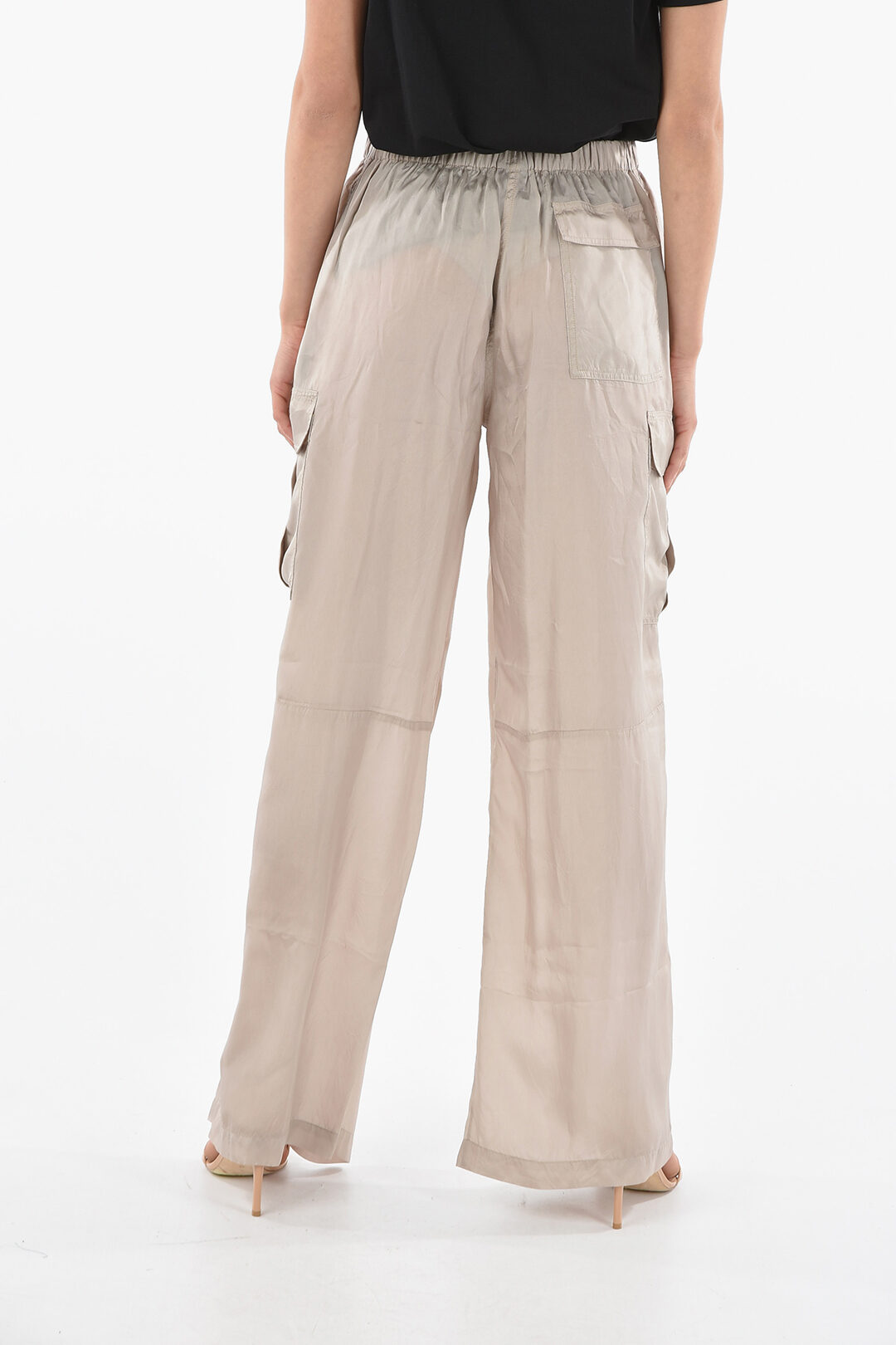 Aspesi Elastic Waist Cargo Pants women - Glamood Outlet
