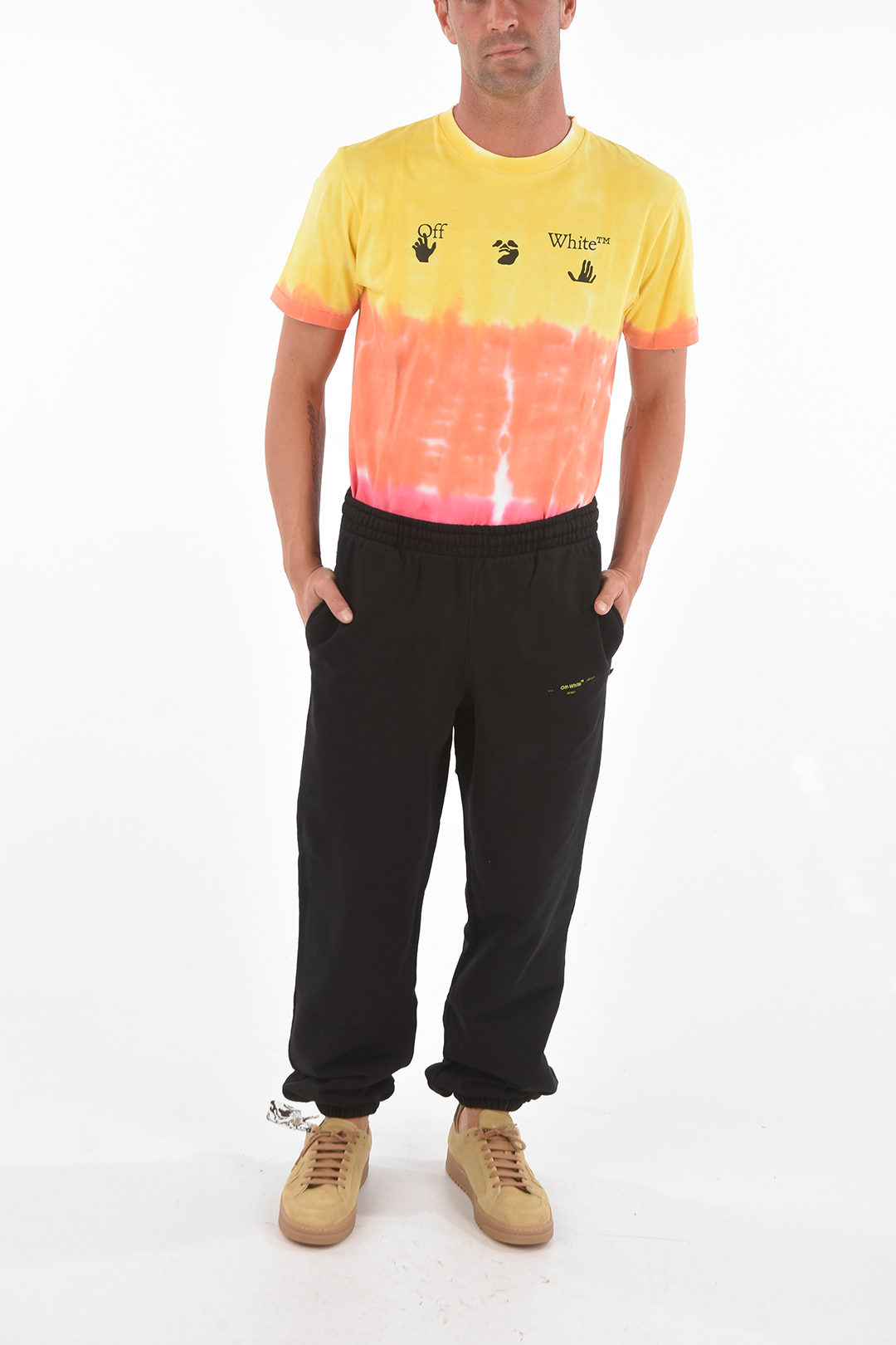 Off-White Elastic Waistband ACRYLIC 