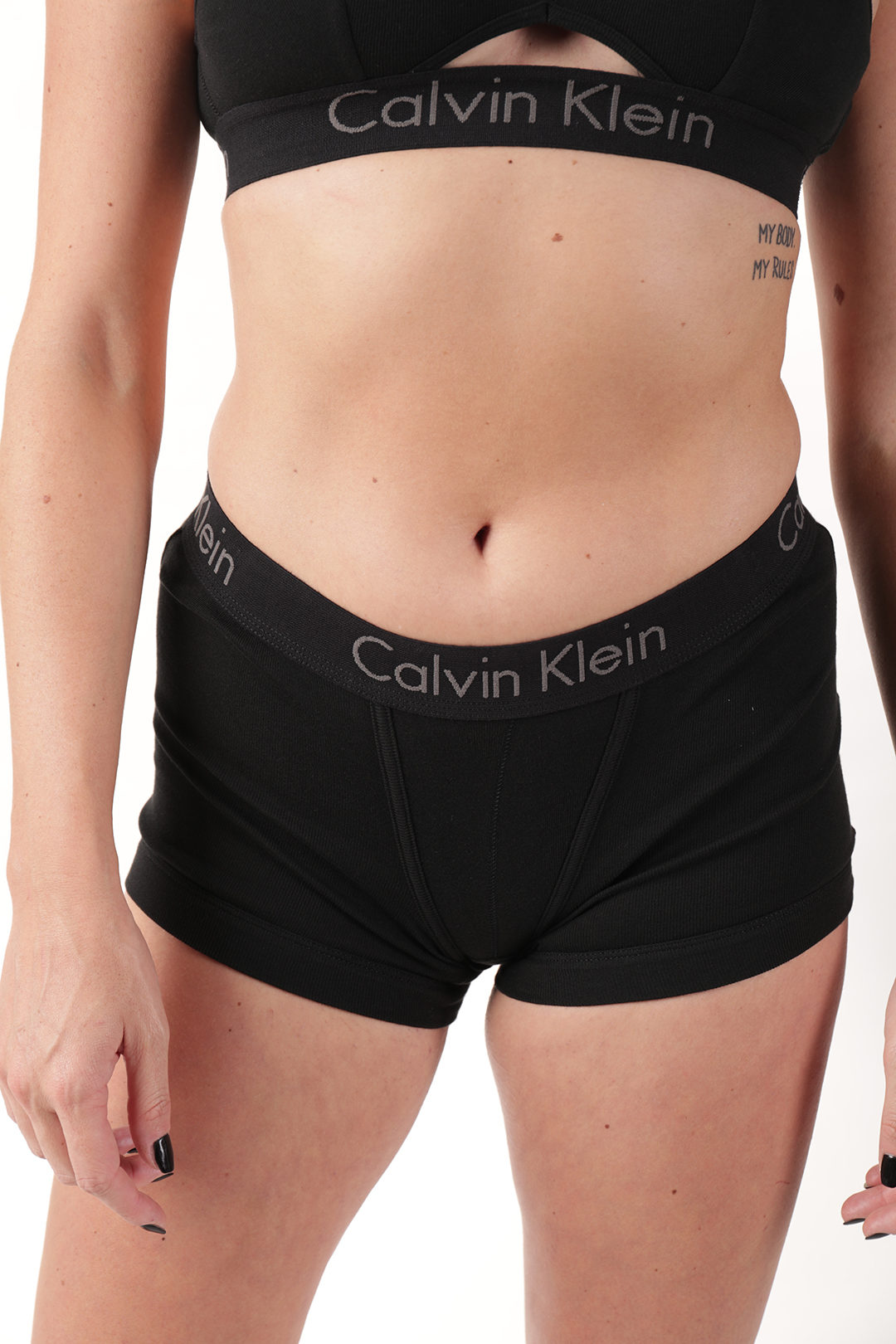 Calvin Klein Embossed Logo Boyshorts women - Glamood Outlet