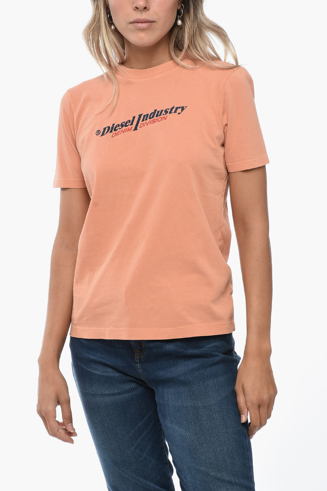 Tシャツ・カットソー T-shirt with embossed logo Embossed logo design T-shirt HL1554 – High-Life