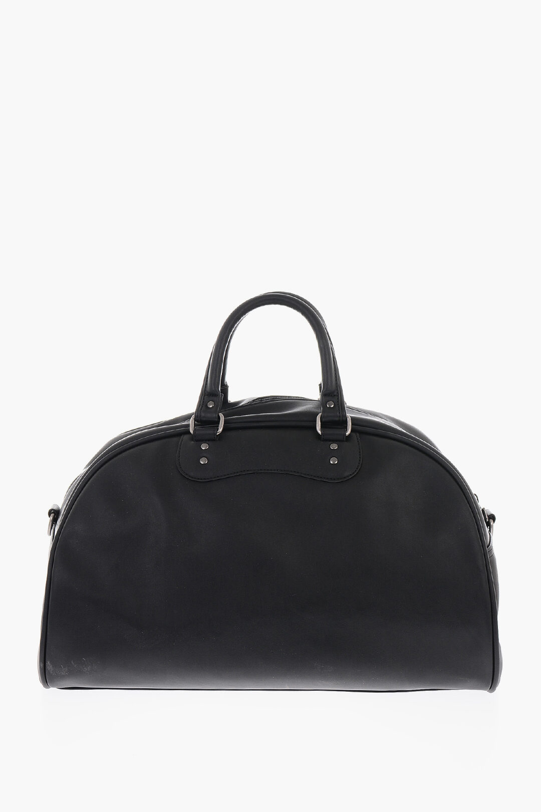 Diesel logo-debossed travel bag - Black