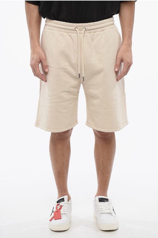 Off-white Embroidered Angora Cornely Shorts