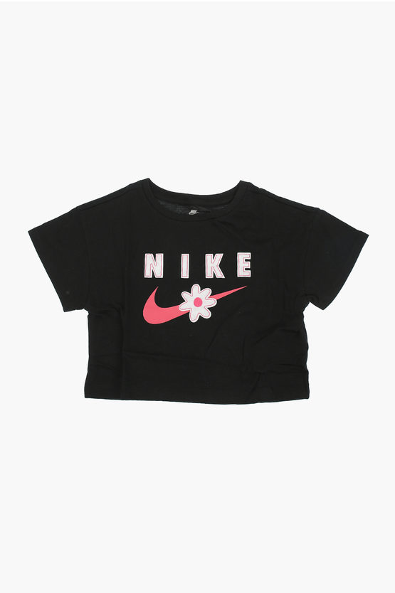 Nike Embroidered Daisy Boxy T-shirt