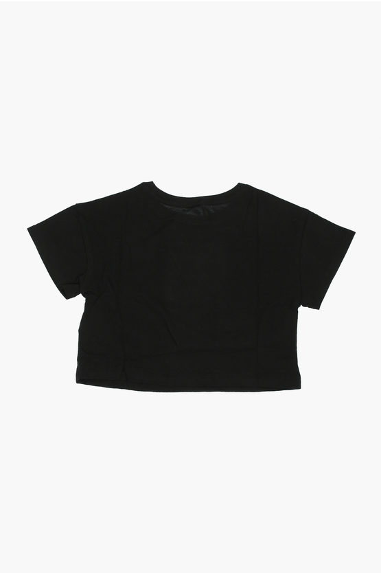 embroidered DAISY BOXY t-shirt