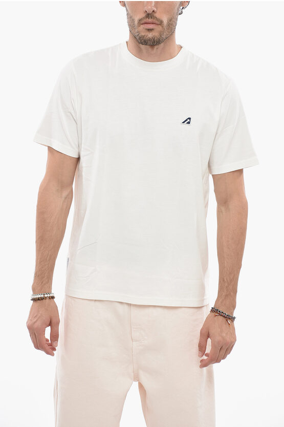 Shop Autry Embroidered Logo Iconic T-shirt
