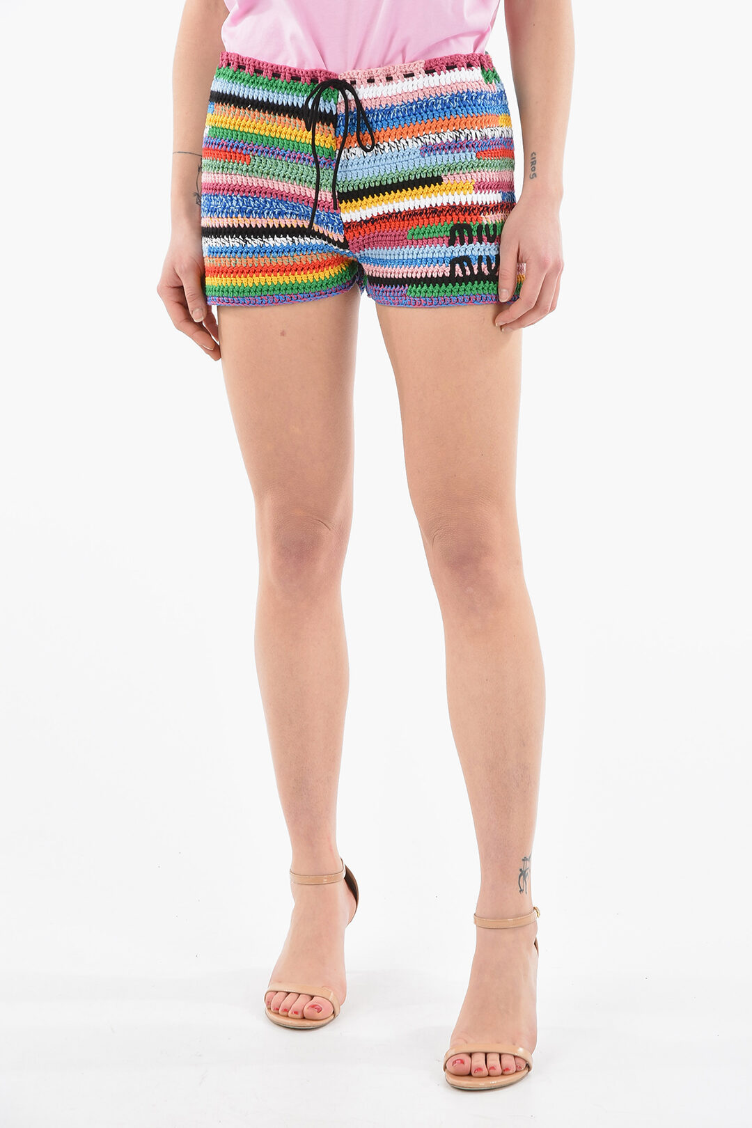 パンツ MIU MIU Wool Shorts MIUMIU ミウミウショートパンツボトムス