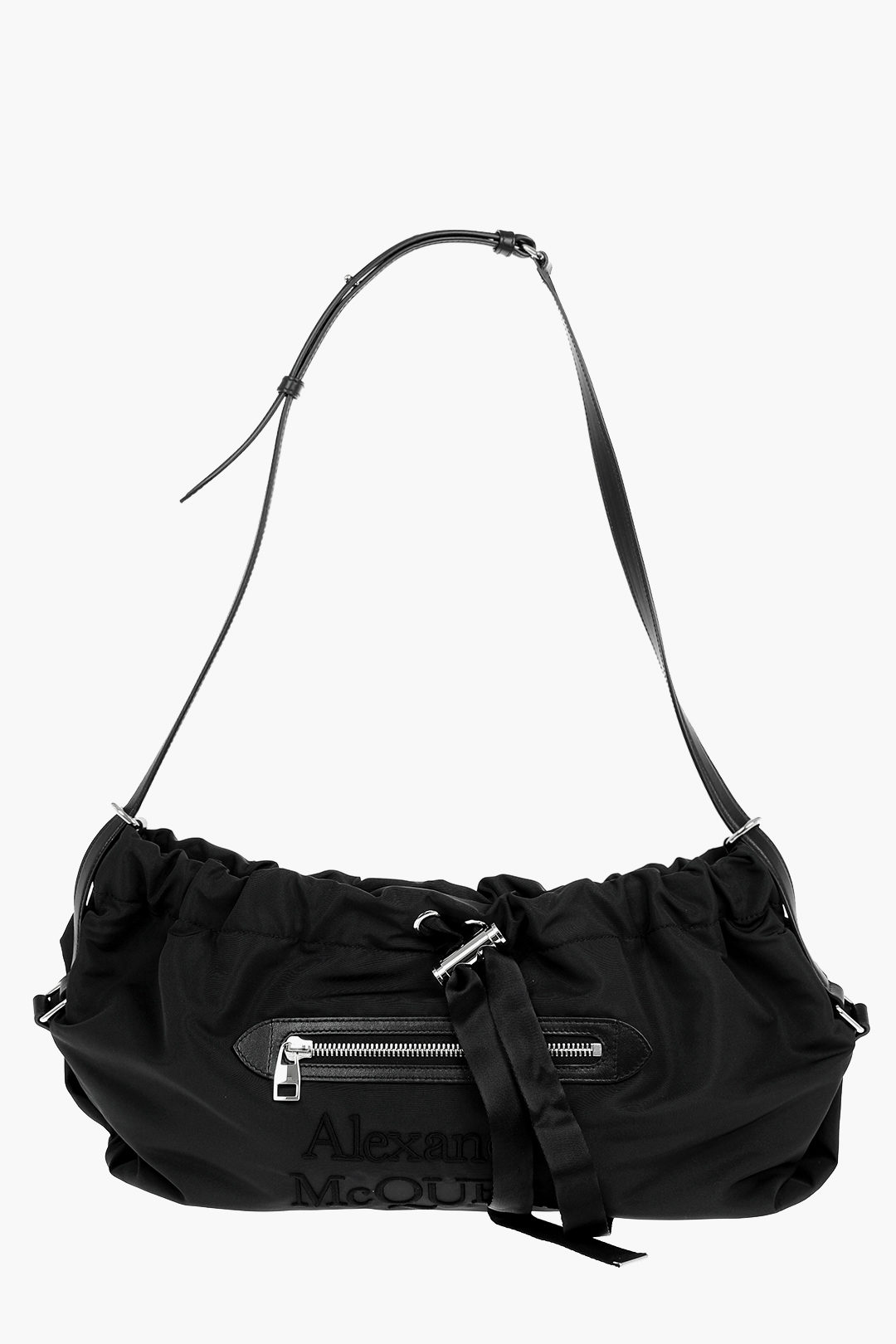 Alexander McQueen Embroidered Logo THE BUNDLE Shoulder Bag