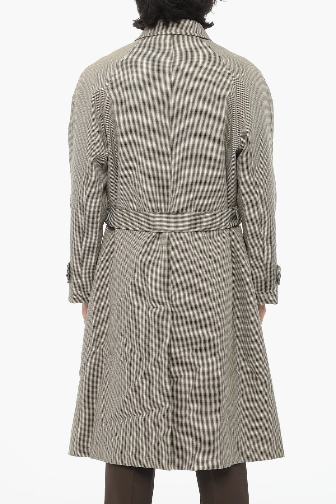 Neil Barrett Embroidered RAINMAC Coat with Belt men Glamood Outlet