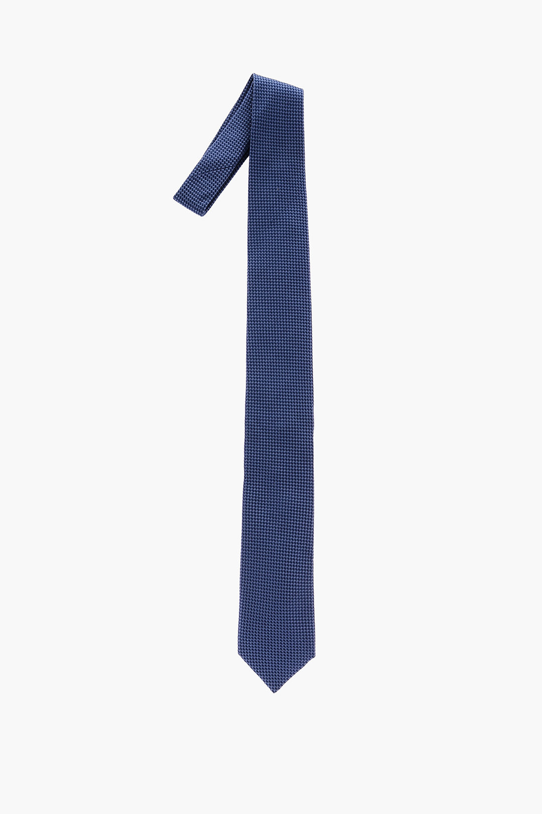 embroidered silk tie