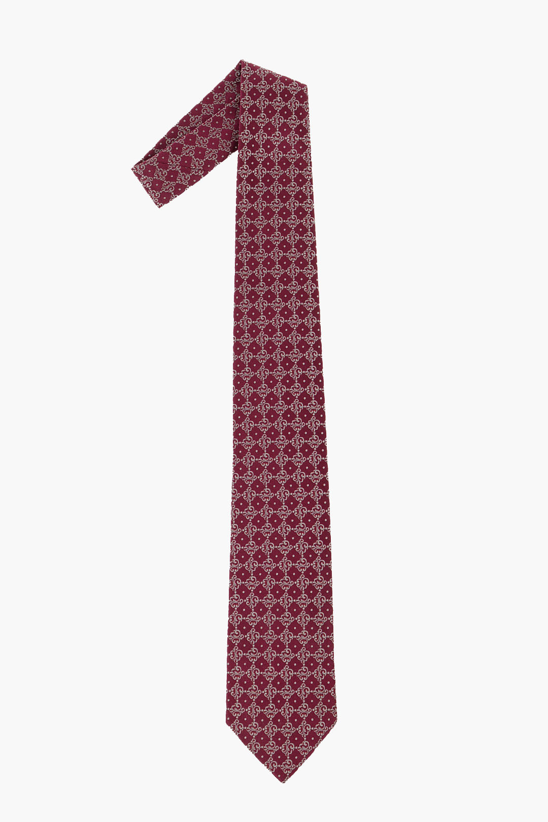 embroidered club tie