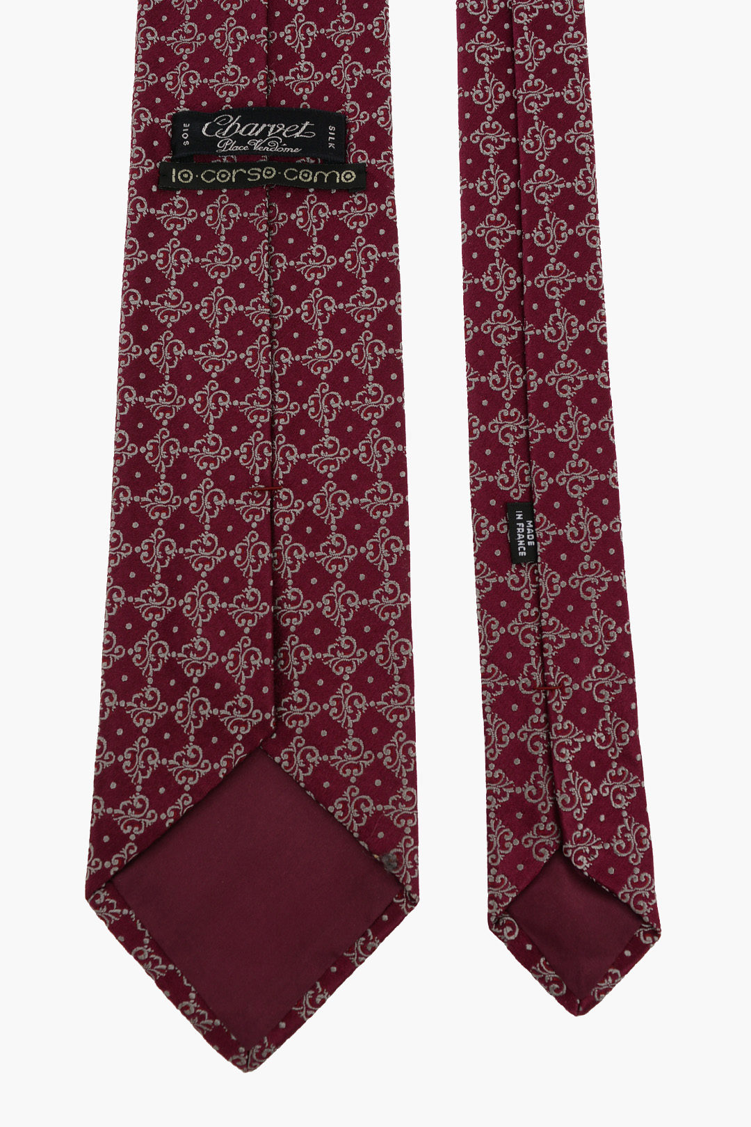 Charvet Embroidered Tie men - Glamood Outlet