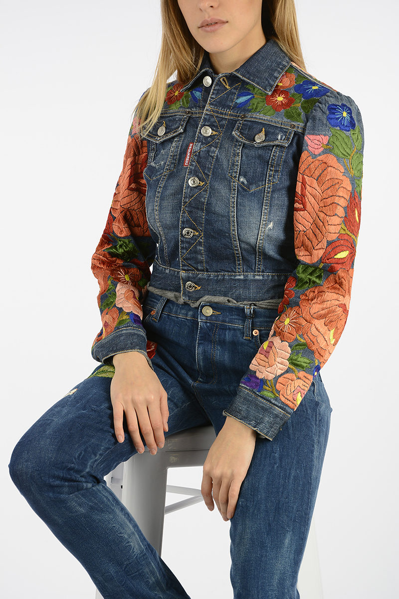 Embroidered Jeans, Denim Jackets, and Chambray Dresses to Shop Now
