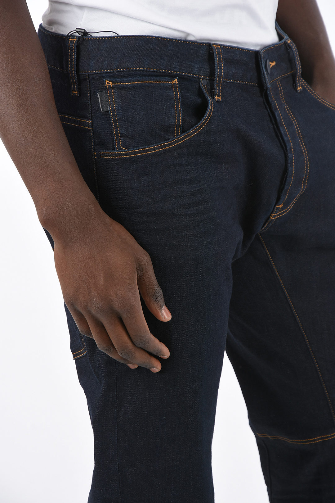 Armani Dark Wash Mid Rise Jeans men - Glamood Outlet