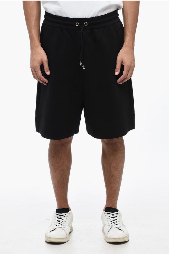 Shop Armani Collezioni Emporio Drawstringed Sweatshorts