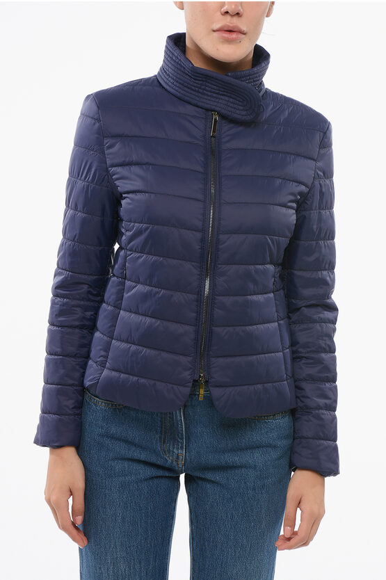 Armani Collezioni Emporio Front Zipped Quilted Jacket