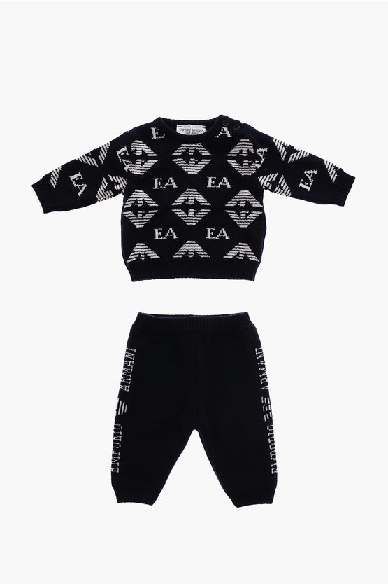 EMPORIO Logo Sweater and Pants Set