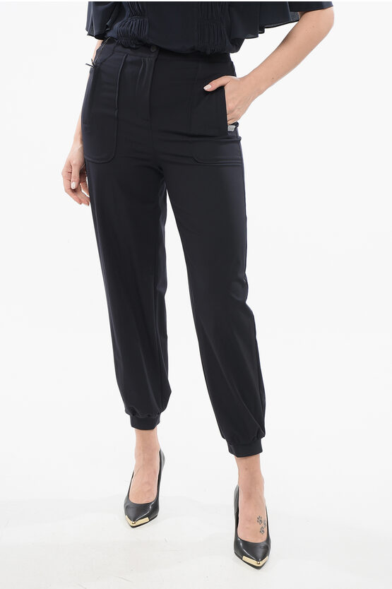 Armani Collezioni Emporio Low-crotch Joggers