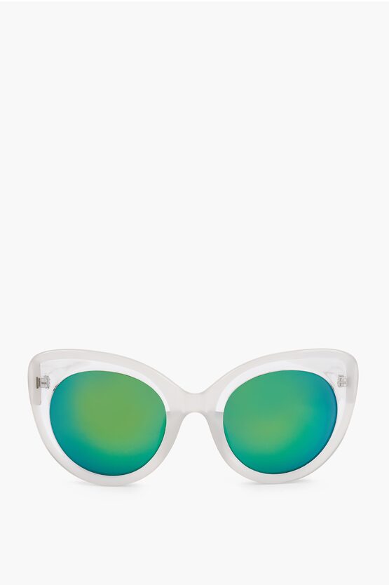 Linda Farrow Erdem Cat-eye Sunglasses With Iridescent Lenses