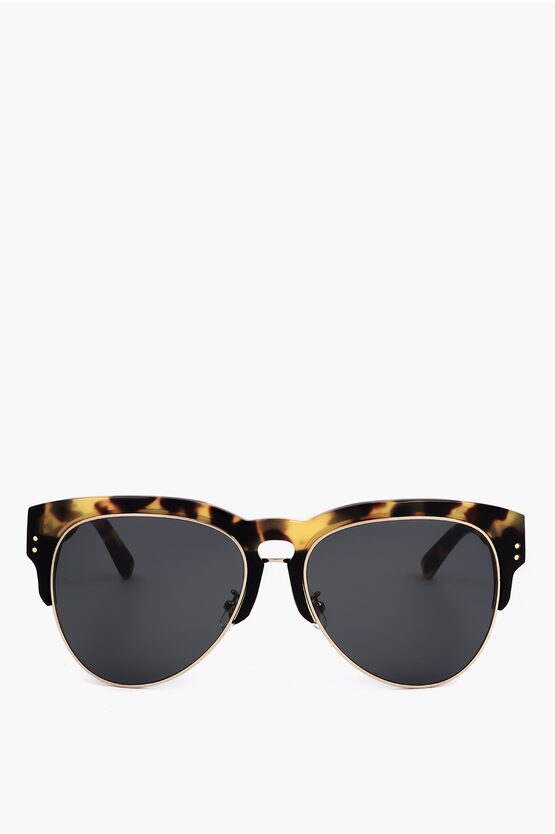 Linda Farrow Erdem Clubmaster Sunglasses With Tortoiseshell Frame
