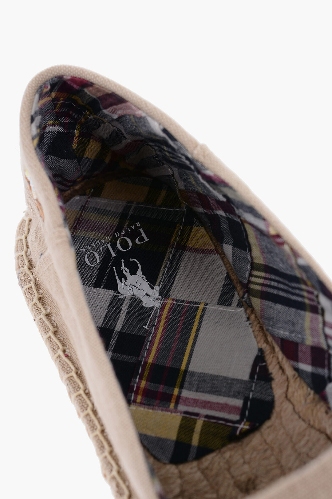 Espadrillas CEVIO In Canvas con Suola in Rafia