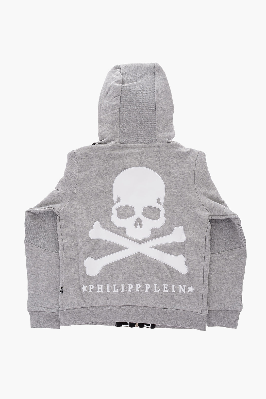 Philipp Plein EST.1978 hooded GOOD GUYS sweatshirt with zip closure