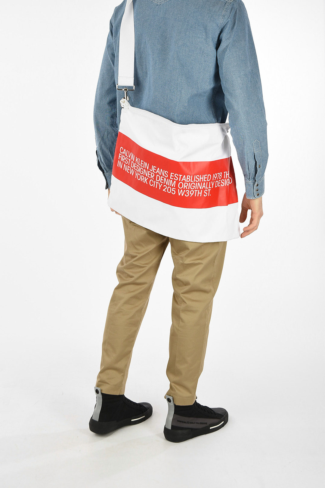 conversie in plaats daarvan zaad Calvin Klein EST 1978 JEANS Fabric Shoulder Bag men - Glamood Outlet
