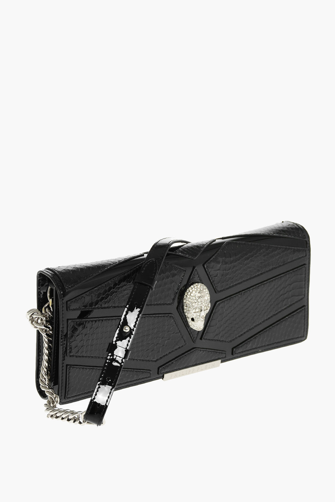 Philipp Plein EST.1978 snake effect patent leather SPACE